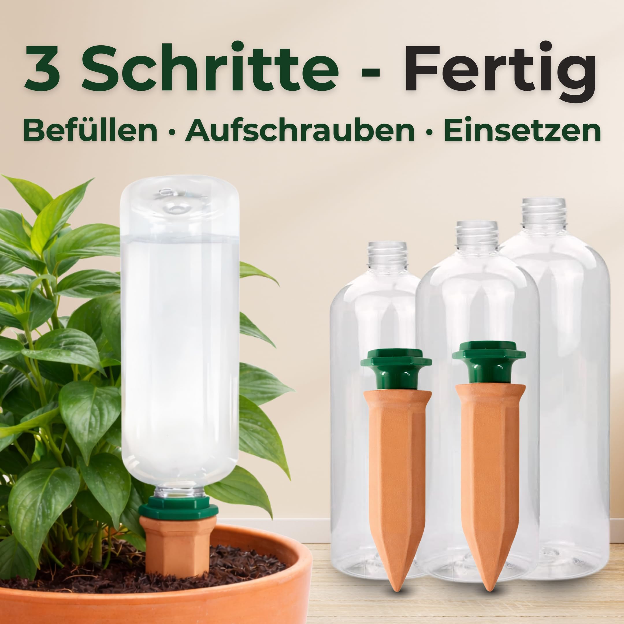 Bewässerungskugeln (4er-Set)