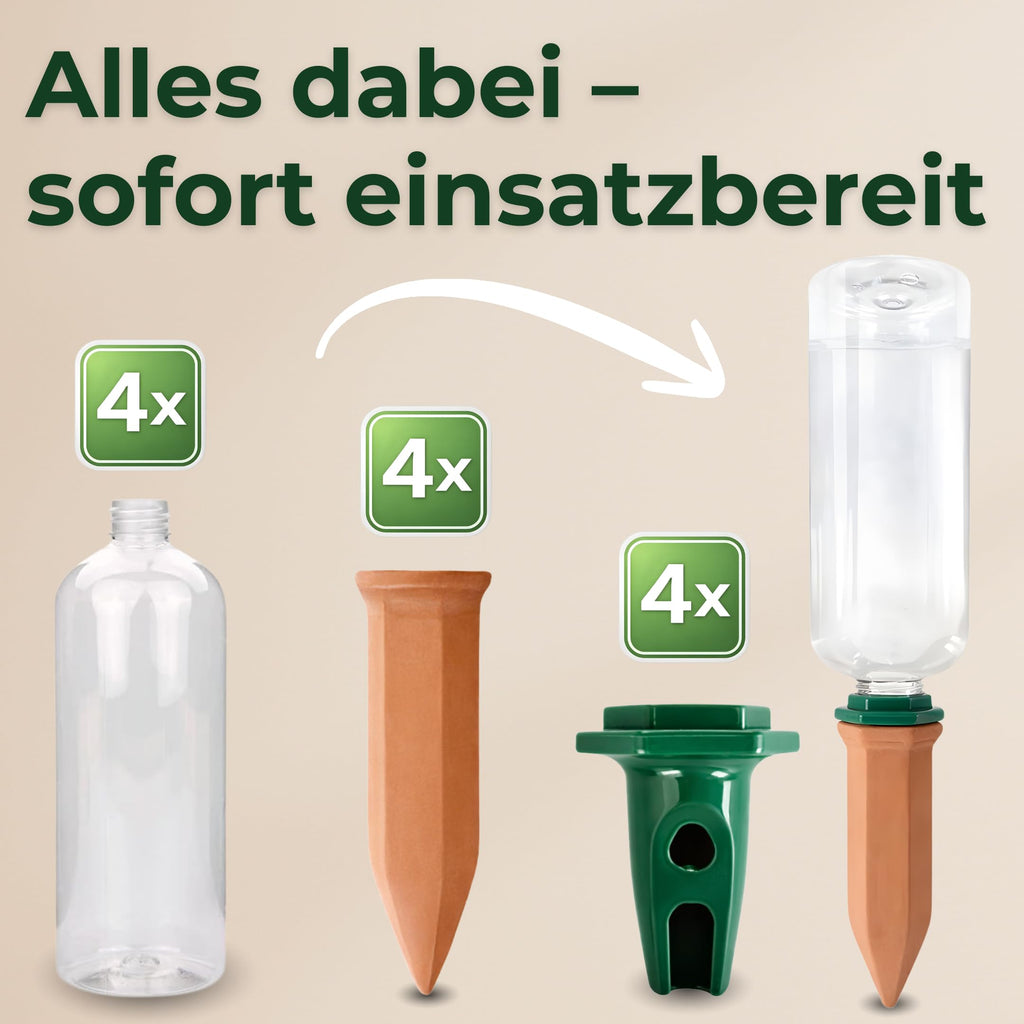 Bewässerungskugeln (4er-Set)
