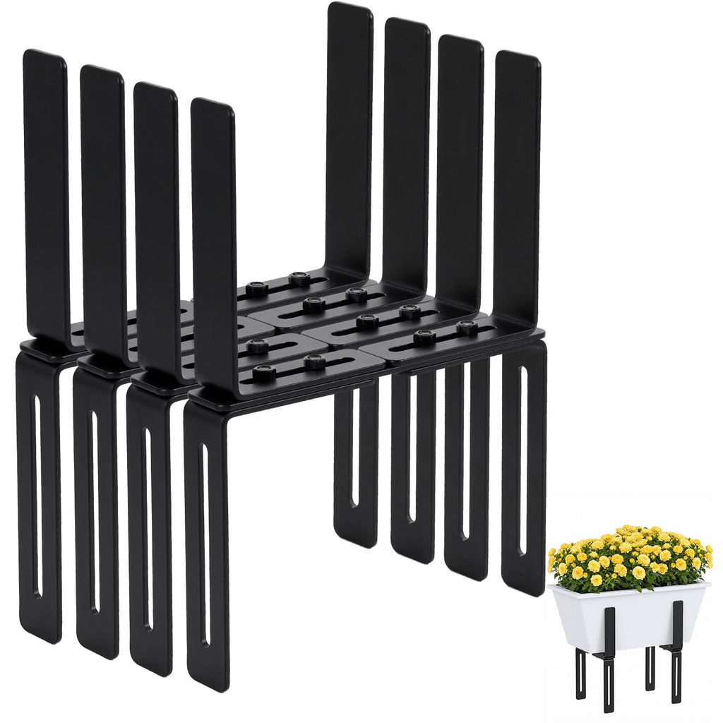 Blumenkasten-Halterung fürs Balkongeländer (2er)